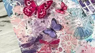 Twilight Kit Club Spectrum Gardenia Mixed Media Layout