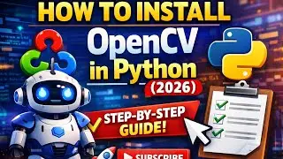 How to Install OpenCV in Python (2026) | Step-by-Step Guide for Beginners