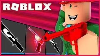 I GOT THE RARE GODLY GUN RED LUGER! | Murder Mystery 2 | Roblox