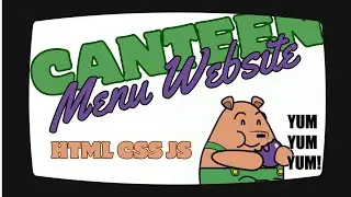 Scrolling Canteen TV Menu Project