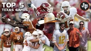 TOP 5 Texas Longhorn Games We've Attended (& the worst?)