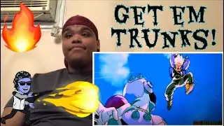 Trunks Vs Frieza & King Cold (Full Fight) DUB - REACTION