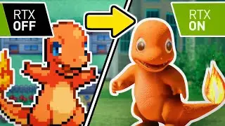 Hice POKÉMON pero RTX (y destruirá tu pc...)
