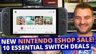 NEW Nintendo Eshop Sale! 10 ESSENTIAL Switch Games Worth Buying!
