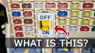 Fuse switch function in Kia Sportage, what happens when you turn it off?