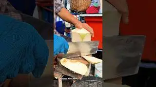 Amazing Coconut Cutting Skills Thailand Street Food
