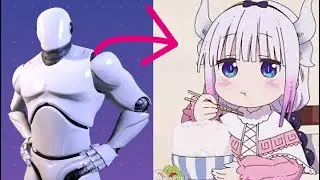 UE4 Skeleton to Loli Anime blender unreal engine