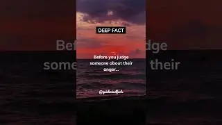 Before You Judge Someone About Their Anger... 