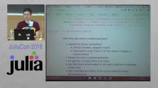 CI and Julia Packages. Workshop | Tony Kelman | JuliaCon 2016