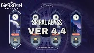Spiral Abyss 4.4 Initial Run - 33 Stars | Genshin Impact 4.4