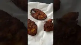 #Fish Fry #brinjal Curry #Rice