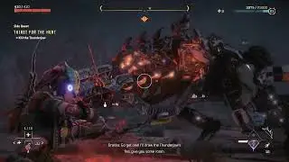 First Meeting with ThunderJaw in Forbidden West.