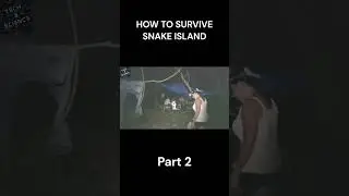 HOW TO SURVIVE SNAKE ISLAND Part 2 #ytshorts #shorts #shortvideo  #techandscience