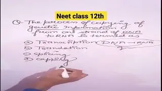 Molecular basis of inheritance|NEET Competitive MCQs|Previous year #neet #mcqs #shorts