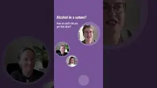 Alcohol in a suture!?