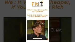 Your services may seem expensive now, but with FITIT, they become an investment in your futurewealth