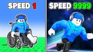 Level 1 to 1,000 SPEED in Roblox...