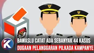 Bawaslu Lampung Tangani 44 Dugaan Pelanggaran Pilkada Selama Kampanye
