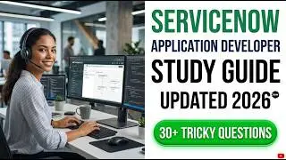 ServiceNow Certified Application Developer Study Guide 2026 | Pass Your CAD Exam First Try