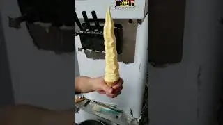 super long ice cream making machine 32cm