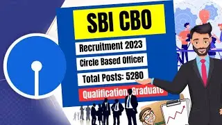 SBI CBO  Recruitment 2023 | SBI कैसे ज्वाइन करें ?