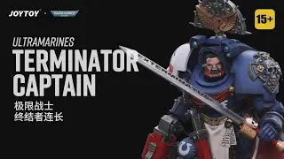 JOYTOY 1/18 Warhammer 40K Ultramarines Terminator Captain