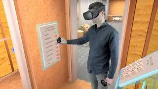 Inter'acte - travaux pratique en réalité virtuelle - TEASER 2020 Cafoc de Dijon
