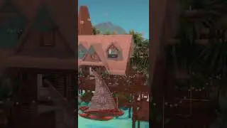 Tropical Getaway overview / The Sims 4 / no cc  