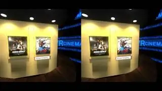 Virtual reality  unity 3d cinema