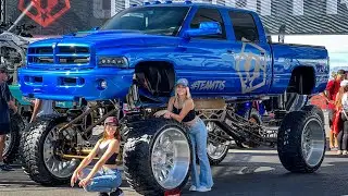 Baddest 2nd Gen Cummins ON THE PLANET! **Sema 2022 part 1**