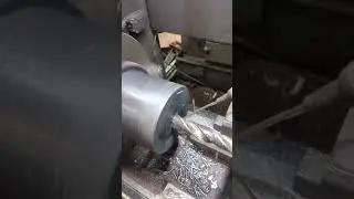 сверление детали на авто подаче