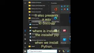 Lesson 2 The AIDDE Project Python Code 2 Text Widgets In Description Command Prompt pip --version