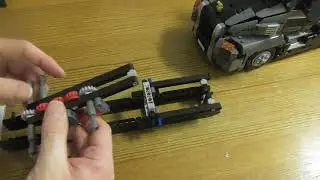 Building Lego Technic Mack Anthem SET 42078 PART 10