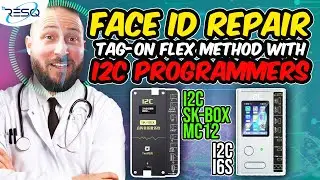 😍Face ID Repair: Tag-On Flex Method with (NEW) i2C Programmers! Easiest Way? NO SOLDERING! - How to