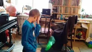Water bottle flip chalenge
