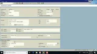 1.  Creation of Table and screen in sap abap module pool