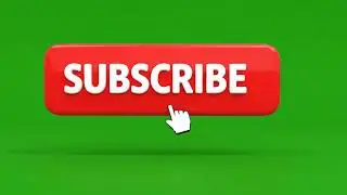 Latest Subscribe Button Green Screen | YouTube Subscribe Button Icon Green Screen