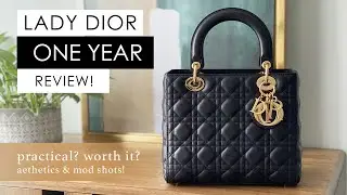 Lady Dior Full Review, Mod Shots & Wear & Tear