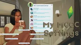 My Updated MCCC Settings for Better Gameplay!