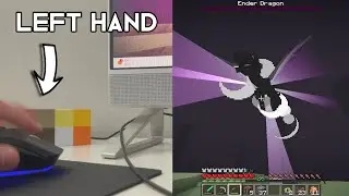 CAN I beat Minecraft with my LEFT HAND??
