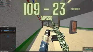 Going 109 - 23 With The MP5SD ( Phantom Forces ) I Got VK'd