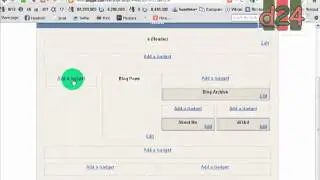 Blogger Tutorial Part-9 ( how to add or create a picture bar in your blog )