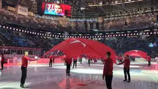 Еврохоккейтур. Кубок Первого канала. Россия - Финляндия 15 декабря 2019. Шоу перед матчем