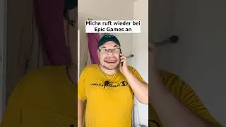 MICHA ruft wieder bei EPIC GAMES an😂☎️ | Flashisan #shorts