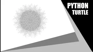 Python Turtle - Draw 3D Design in Python Turtle Using Python IDLE  By 
