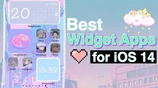 BEST WIDGET APPS FOR iOS 14 // Aesthetic Iphone Customization