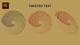 How to Create Twisted Text in Adobe Illustrator
