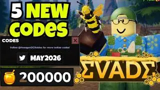 *NEW CODES* ALL NEW WORKING CODES FOR EVADE IN MAY 2026! | ROBLOX EVADE CODES