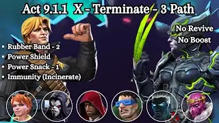 MCOC Act 9.1.1 X - Terminate - 3 Path - Longshot Boss