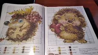 Cross stitch patterns, storage, archiving.